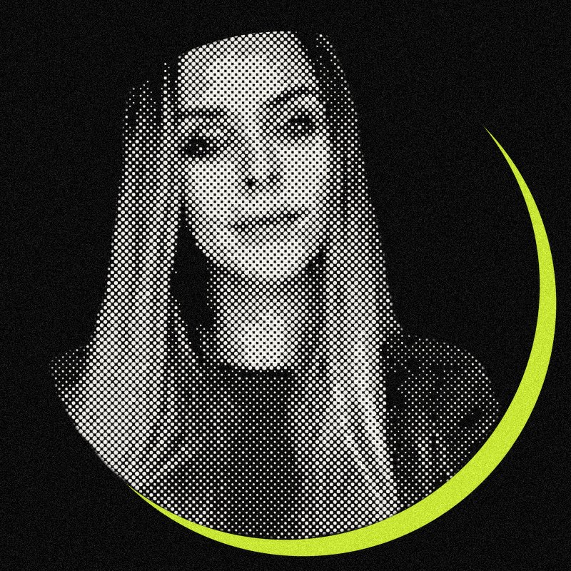 Iwona, poster-style portrait